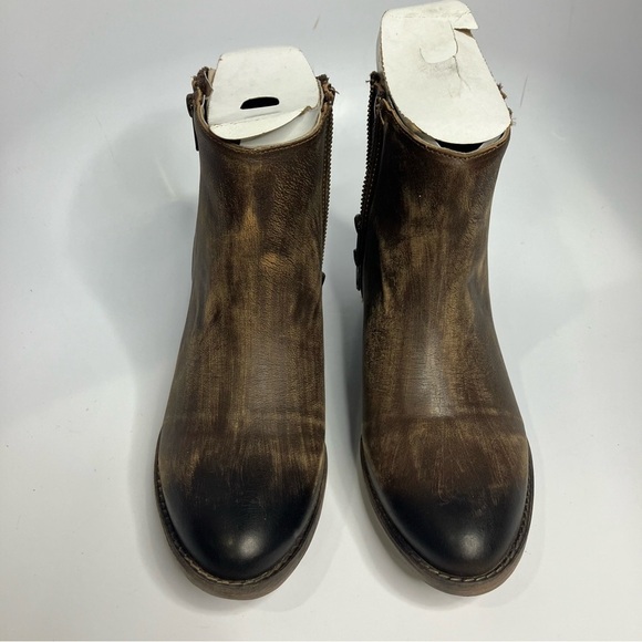 Circle G by Corral distressed leather ankle boots size 9.5 new in box - Picture 4 of 11